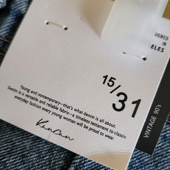 KanCan Ultra High-rise Straight Leg Buttonfly Jean - Picture 12 of 12